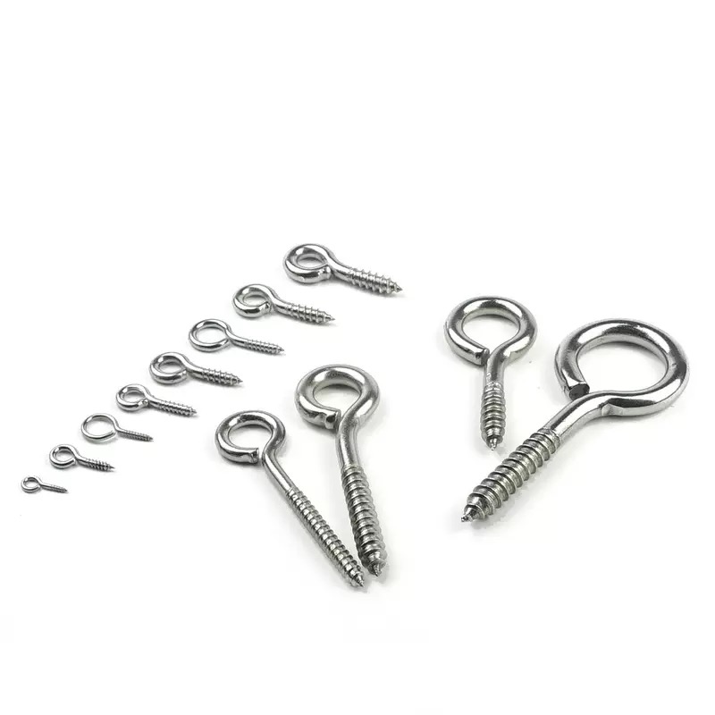 Stainless Steel Screw Eyes – Backwater.Outfitting